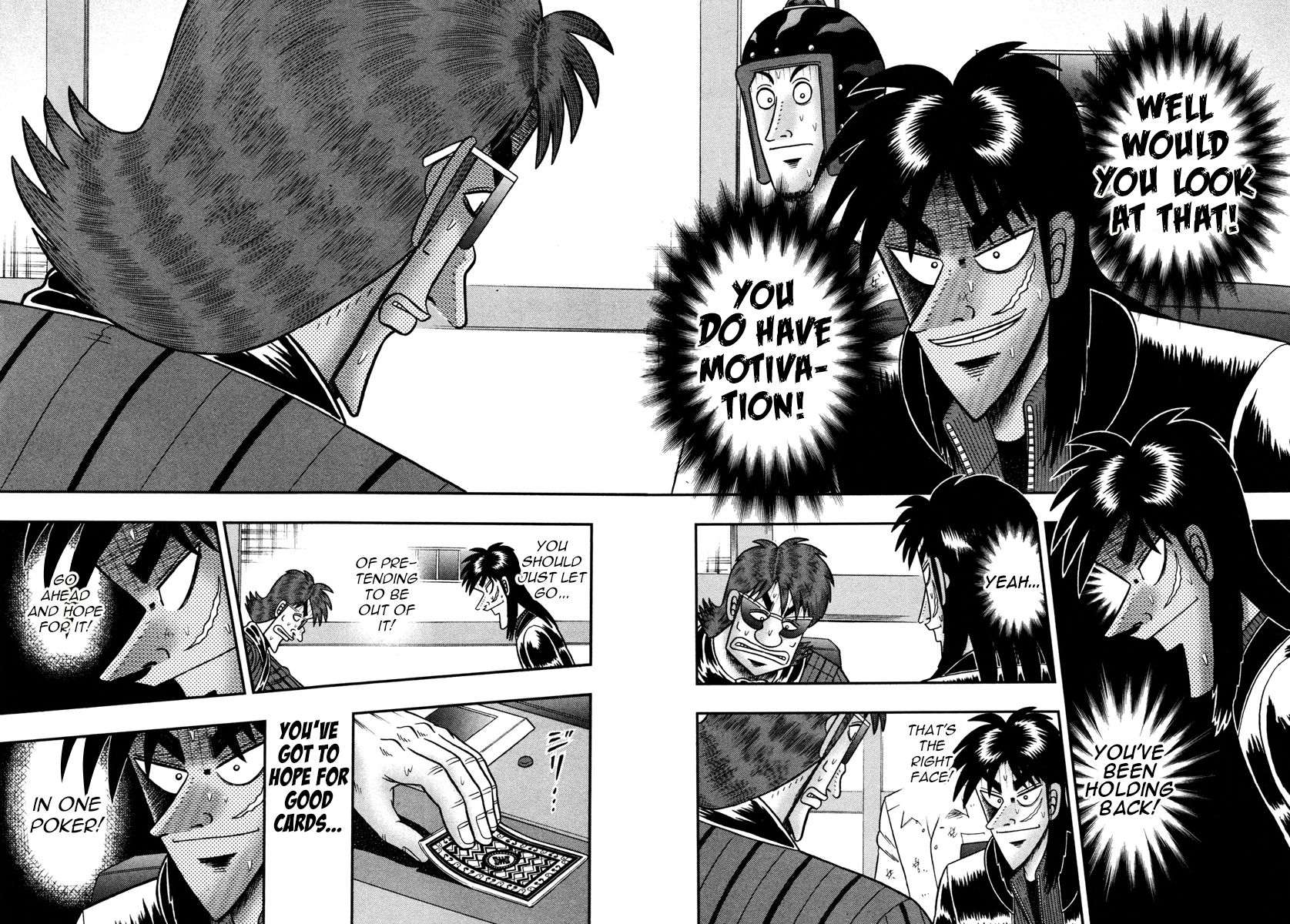 Gambling Outcast Kaiji: The One Poker Arc - Kaiji Part 5 Chapter 195 page 14 - Chapter 195 : Self-Derision