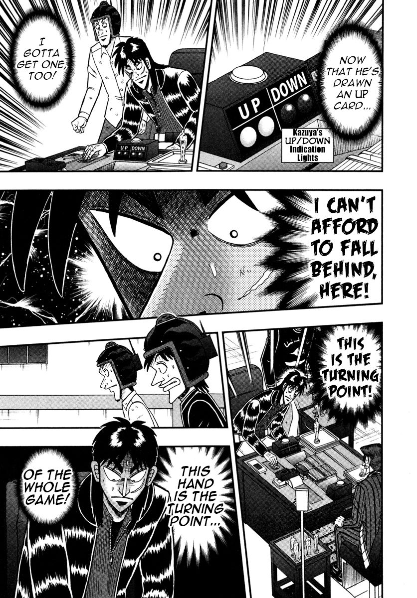 Gambling Outcast Kaiji: The One Poker Arc - Kaiji Part 5 Chapter 196 page 11 - Chapter 196 : Keeping Pace