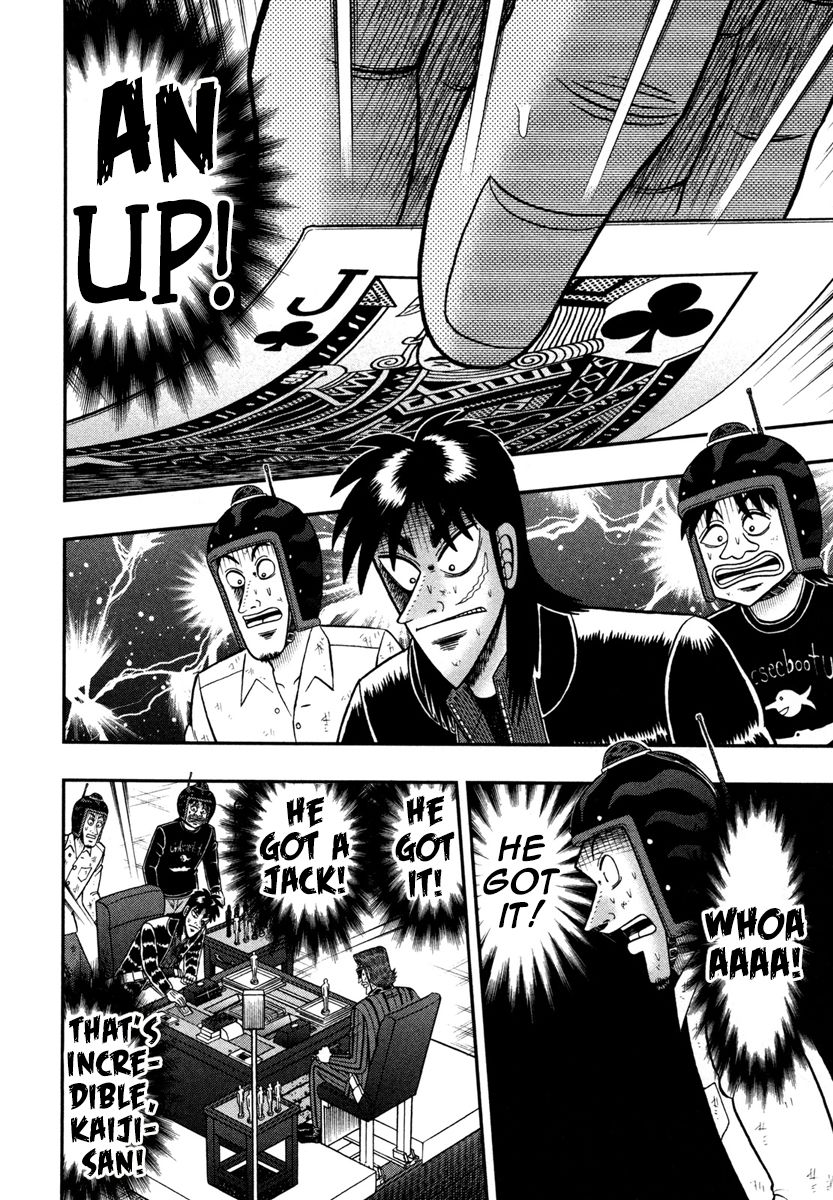 Gambling Outcast Kaiji: The One Poker Arc - Kaiji Part 5 Chapter 196 page 14 - Chapter 196 : Keeping Pace