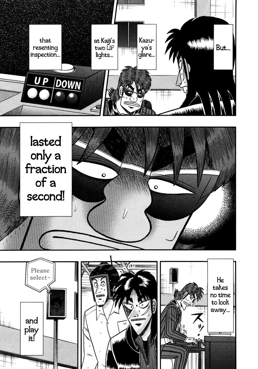 Gambling Outcast Kaiji: The One Poker Arc - Kaiji Part 5 Chapter 196 page 17 - Chapter 196 : Keeping Pace
