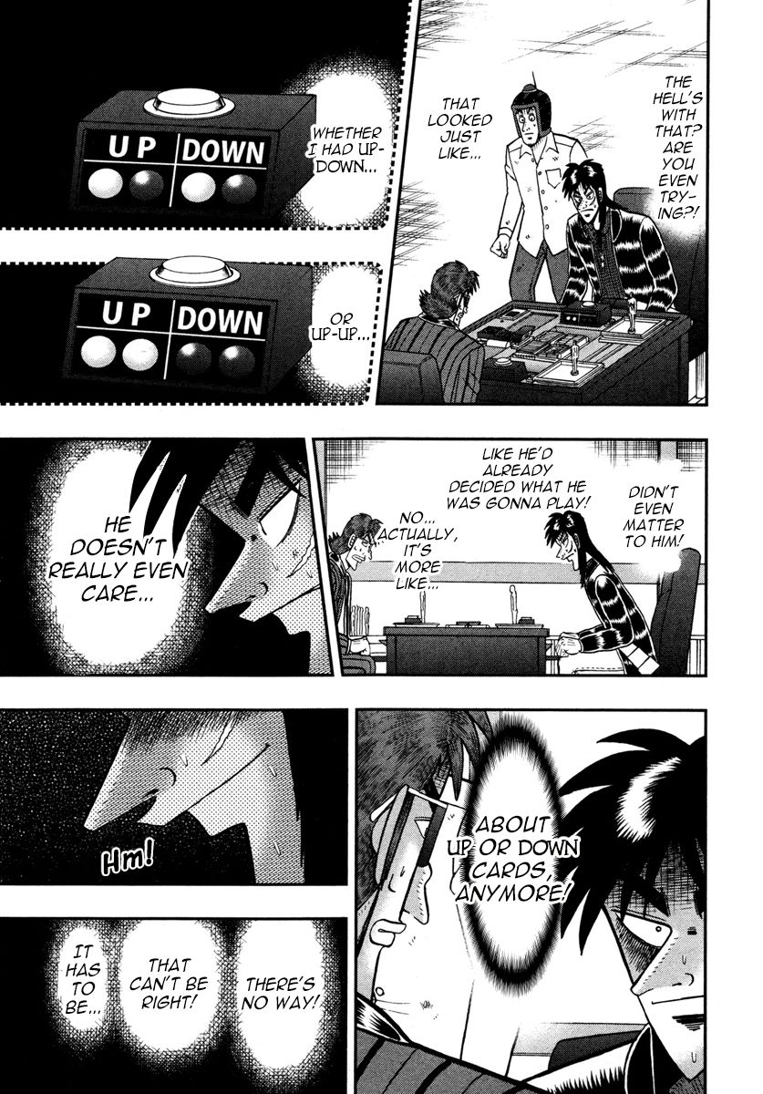 Gambling Outcast Kaiji: The One Poker Arc - Kaiji Part 5 Chapter 196 page 19 - Chapter 196 : Keeping Pace