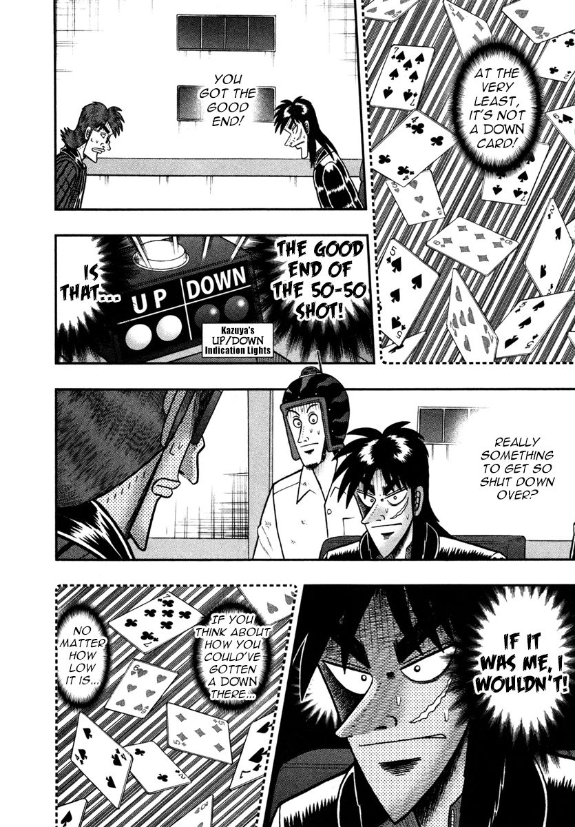 Gambling Outcast Kaiji: The One Poker Arc - Kaiji Part 5 Chapter 196 page 2 - Chapter 196 : Keeping Pace