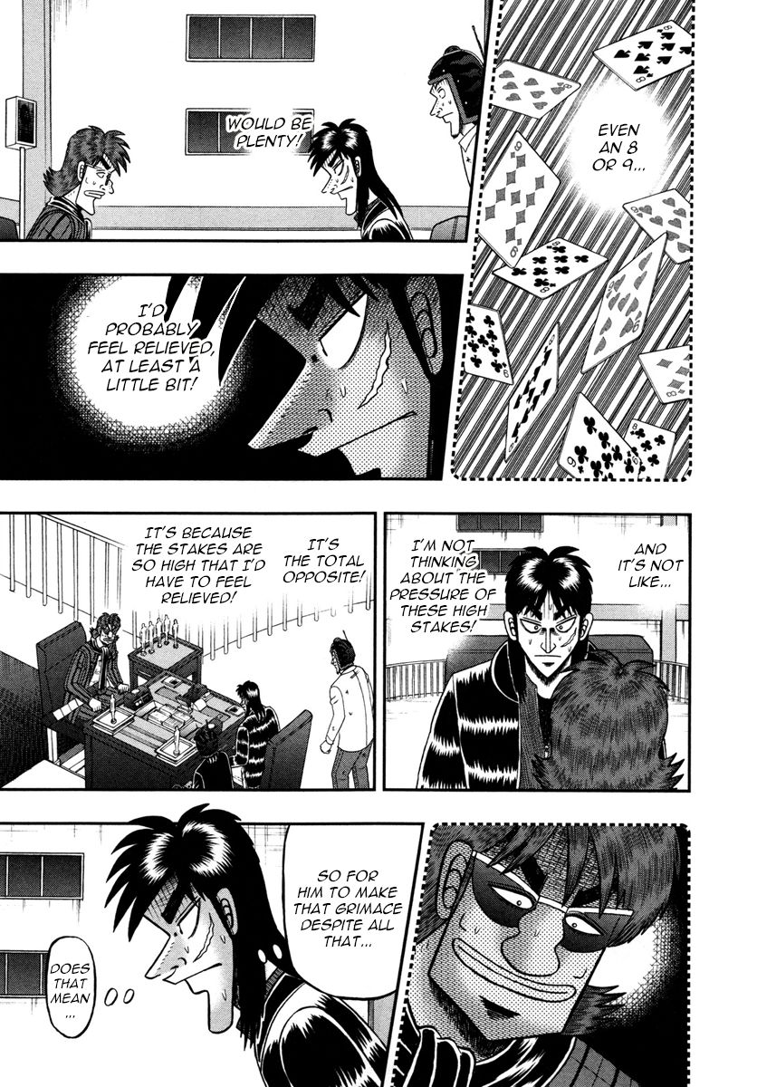 Gambling Outcast Kaiji: The One Poker Arc - Kaiji Part 5 Chapter 196 page 3 - Chapter 196 : Keeping Pace