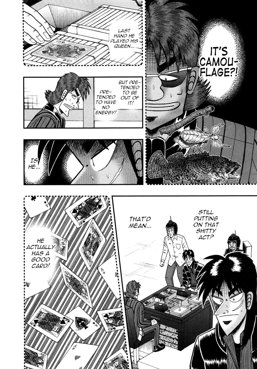 Gambling Outcast Kaiji: The One Poker Arc - Kaiji Part 5 Chapter 196 page 4 - Chapter 196 : Keeping Pace