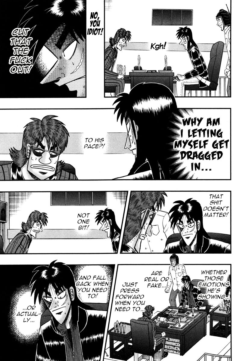 Gambling Outcast Kaiji: The One Poker Arc - Kaiji Part 5 Chapter 196 page 9 - Chapter 196 : Keeping Pace