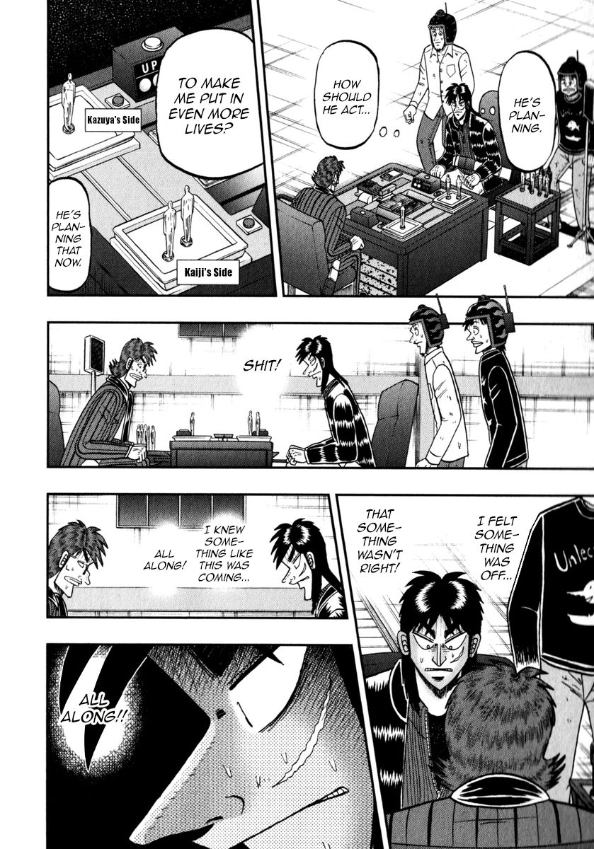 Gambling Outcast Kaiji: The One Poker Arc - Kaiji Part 5 Chapter 198 page 14 - Chapter 198 : Shock