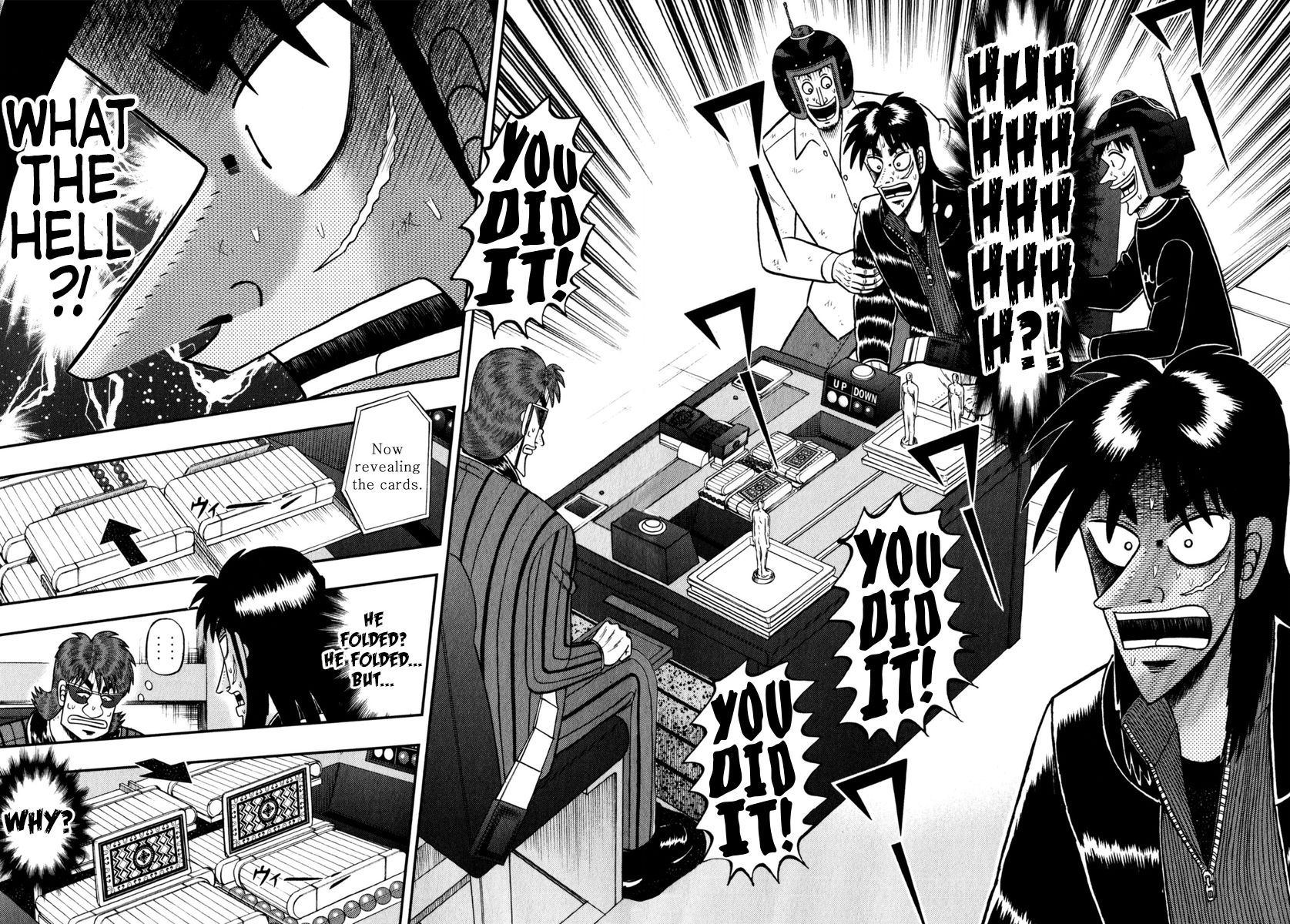 Gambling Outcast Kaiji: The One Poker Arc - Kaiji Part 5 Chapter 198 page 17 - Chapter 198 : Shock