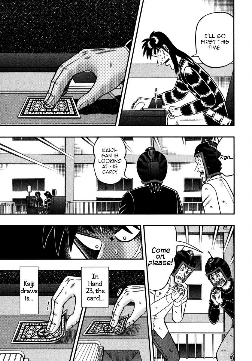 Gambling Outcast Kaiji: The One Poker Arc - Kaiji Part 5 Chapter 201 page 14 - Chapter 201 : Dark Clouds