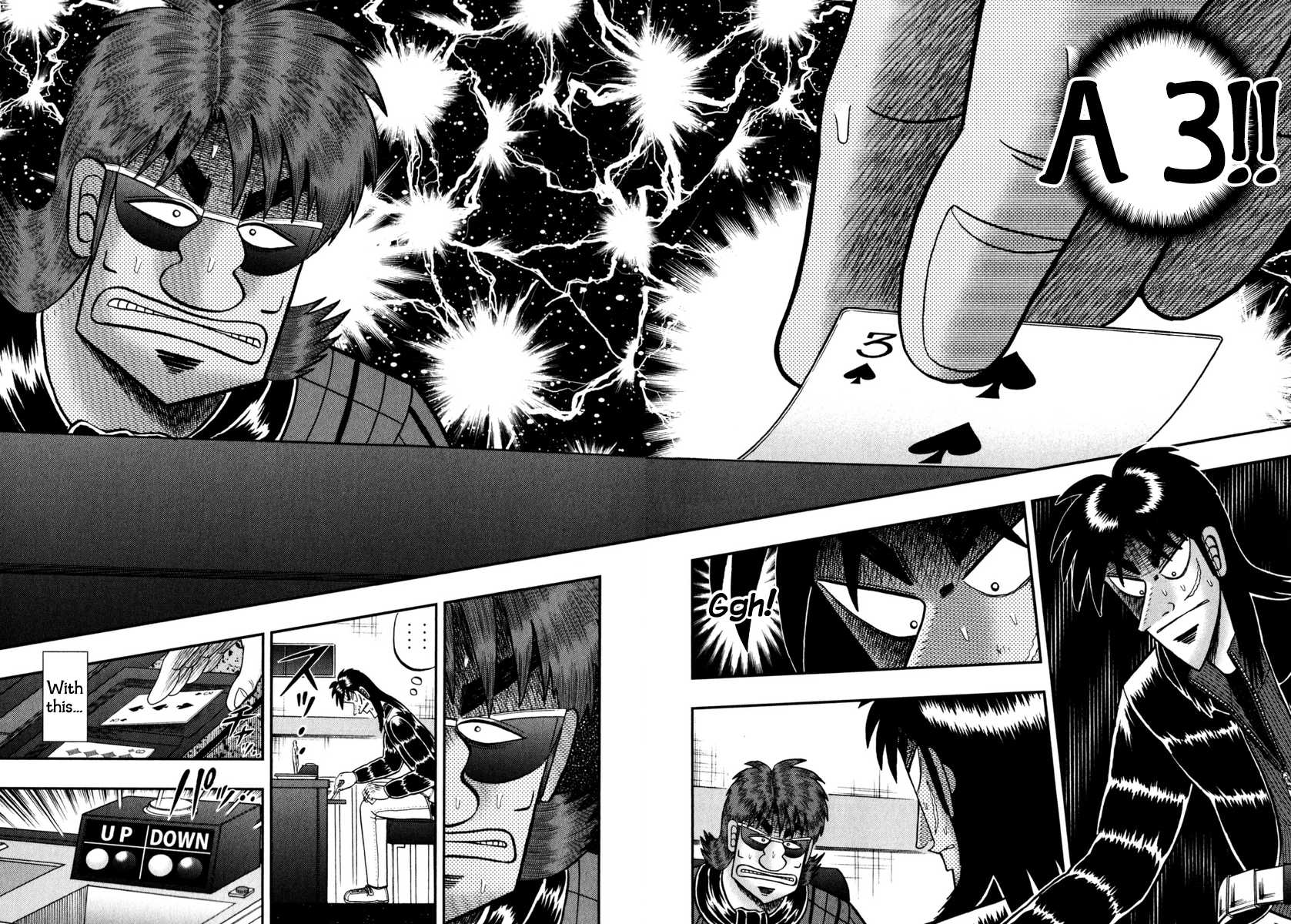Gambling Outcast Kaiji: The One Poker Arc - Kaiji Part 5 Chapter 201 page 15 - Chapter 201 : Dark Clouds