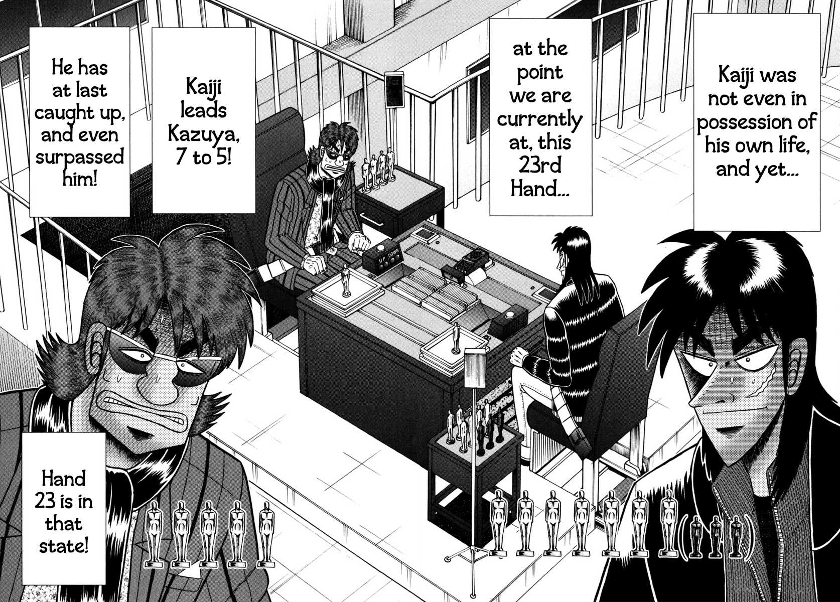 Gambling Outcast Kaiji: The One Poker Arc - Kaiji Part 5 Chapter 201 page 4 - Chapter 201 : Dark Clouds