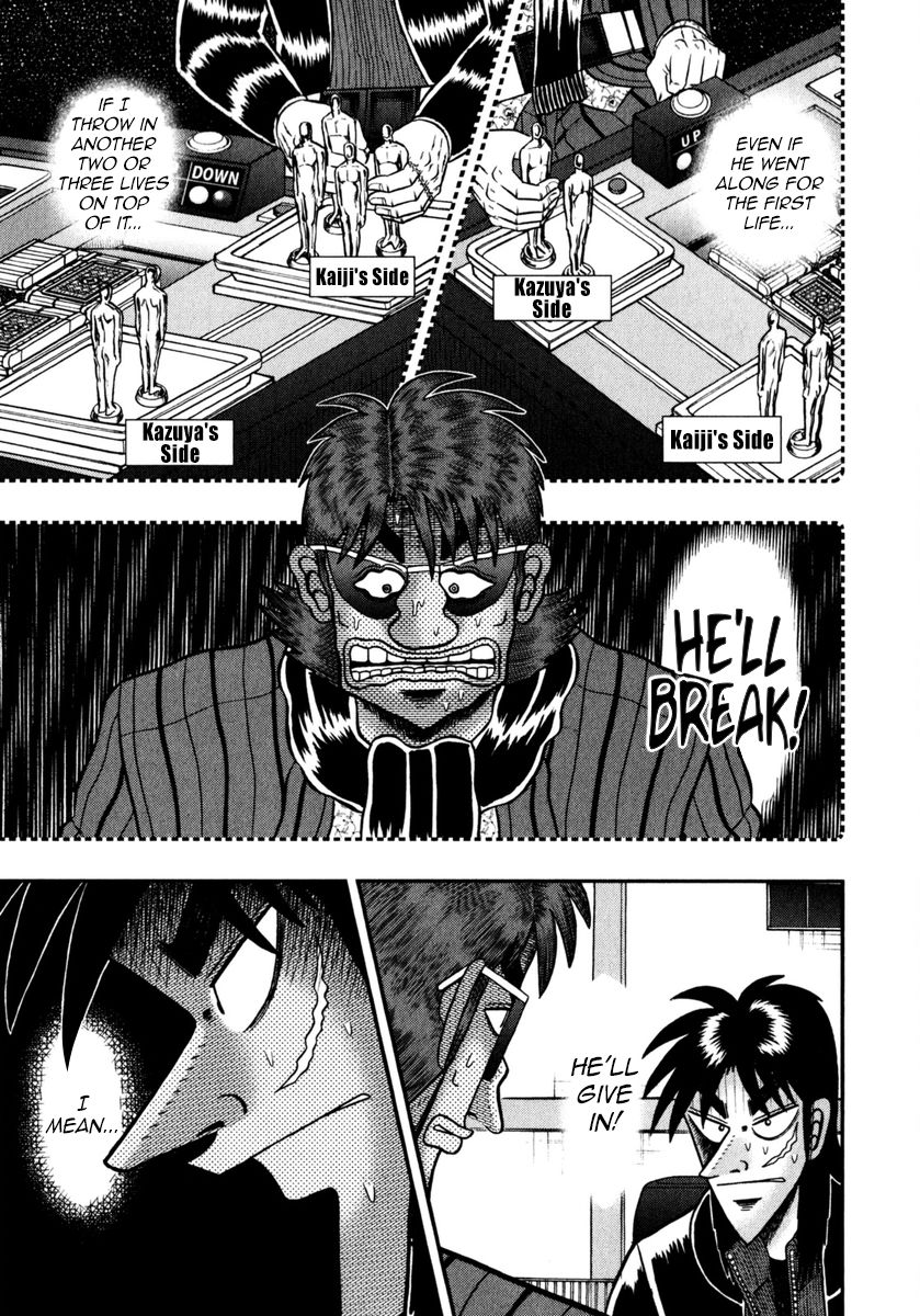 Gambling Outcast Kaiji: The One Poker Arc - Kaiji Part 5 Chapter 203 page 3 - Chapter 203 : Depths of the Heart