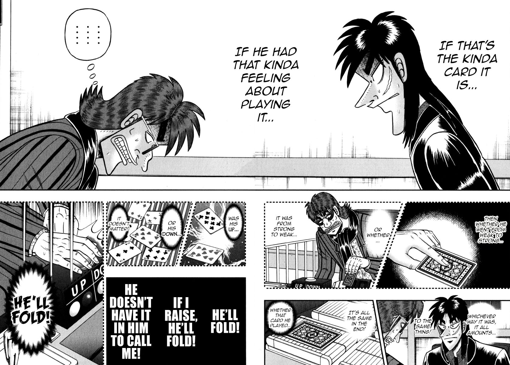 Gambling Outcast Kaiji: The One Poker Arc - Kaiji Part 5 Chapter 205 page 6 - Chapter 205 : Tactic