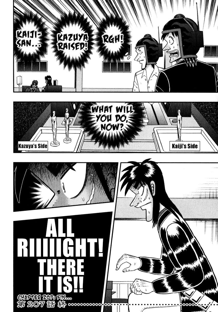 Gambling Outcast Kaiji: The One Poker Arc - Kaiji Part 5 Chapter 207 page 20 - Chapter 207 : Correct