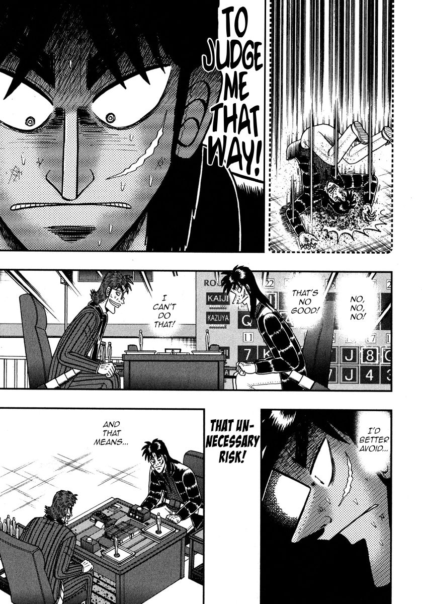 Gambling Outcast Kaiji: The One Poker Arc - Kaiji Part 5 Chapter 218 page 13 - Chapter 218 : Brawl