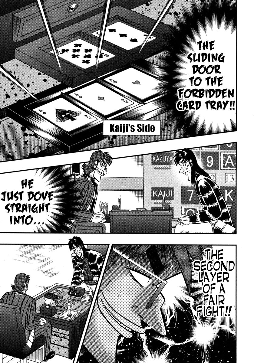 Gambling Outcast Kaiji: The One Poker Arc - Kaiji Part 5 Chapter 218 page 5 - Chapter 218 : Brawl