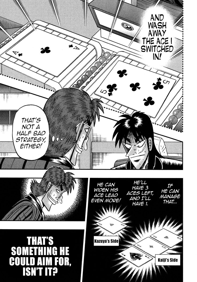 Gambling Outcast Kaiji: The One Poker Arc - Kaiji Part 5 Chapter 219 page 15 - Chapter 219 : Struggle For Dominance