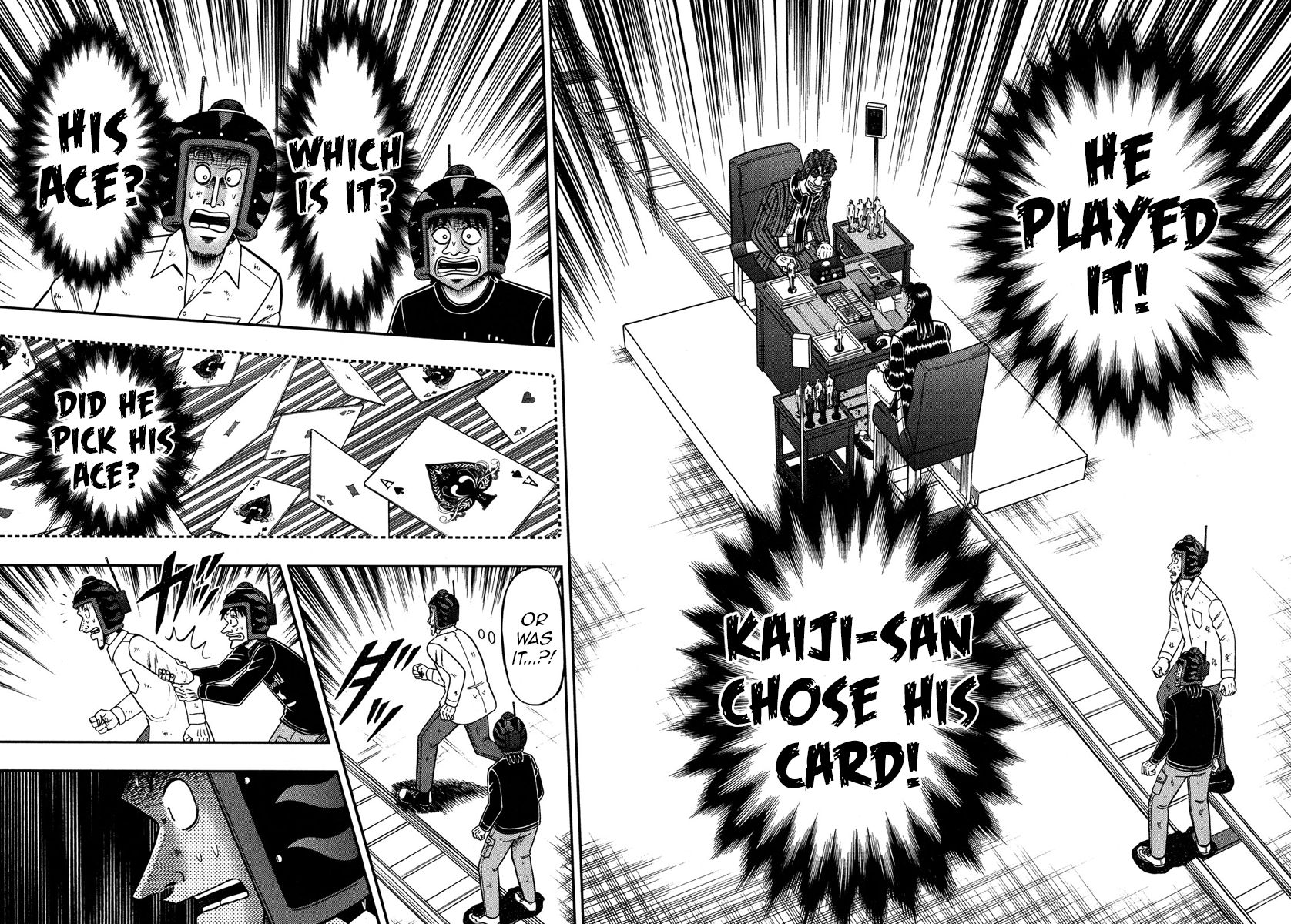 Gambling Outcast Kaiji: The One Poker Arc - Kaiji Part 5 Chapter 220 page 2 - Chapter 220 : Catching Fire