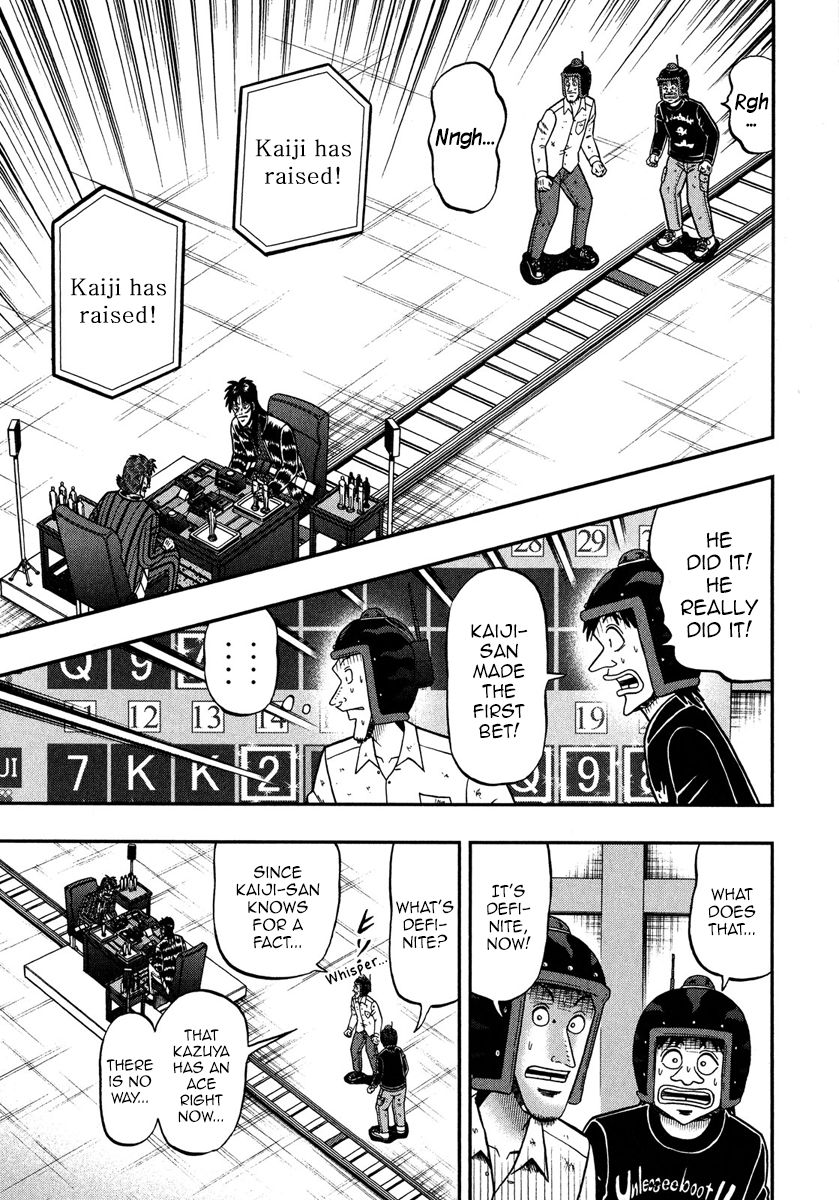Gambling Outcast Kaiji: The One Poker Arc - Kaiji Part 5 Chapter 222 page 15 - Chapter 222 : Casting Away