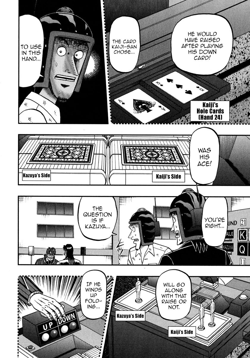 Gambling Outcast Kaiji: The One Poker Arc - Kaiji Part 5 Chapter 222 page 16 - Chapter 222 : Casting Away