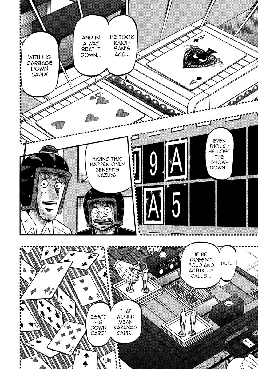 Gambling Outcast Kaiji: The One Poker Arc - Kaiji Part 5 Chapter 222 page 18 - Chapter 222 : Casting Away