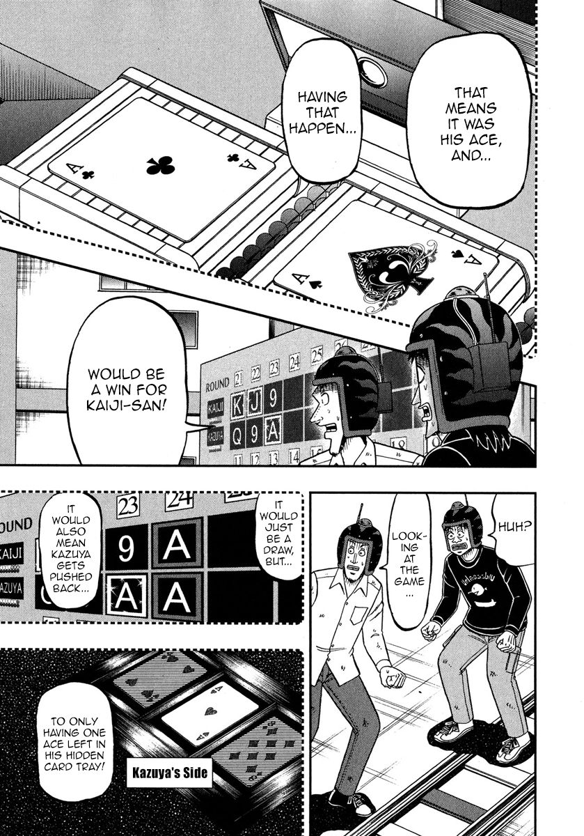Gambling Outcast Kaiji: The One Poker Arc - Kaiji Part 5 Chapter 222 page 19 - Chapter 222 : Casting Away