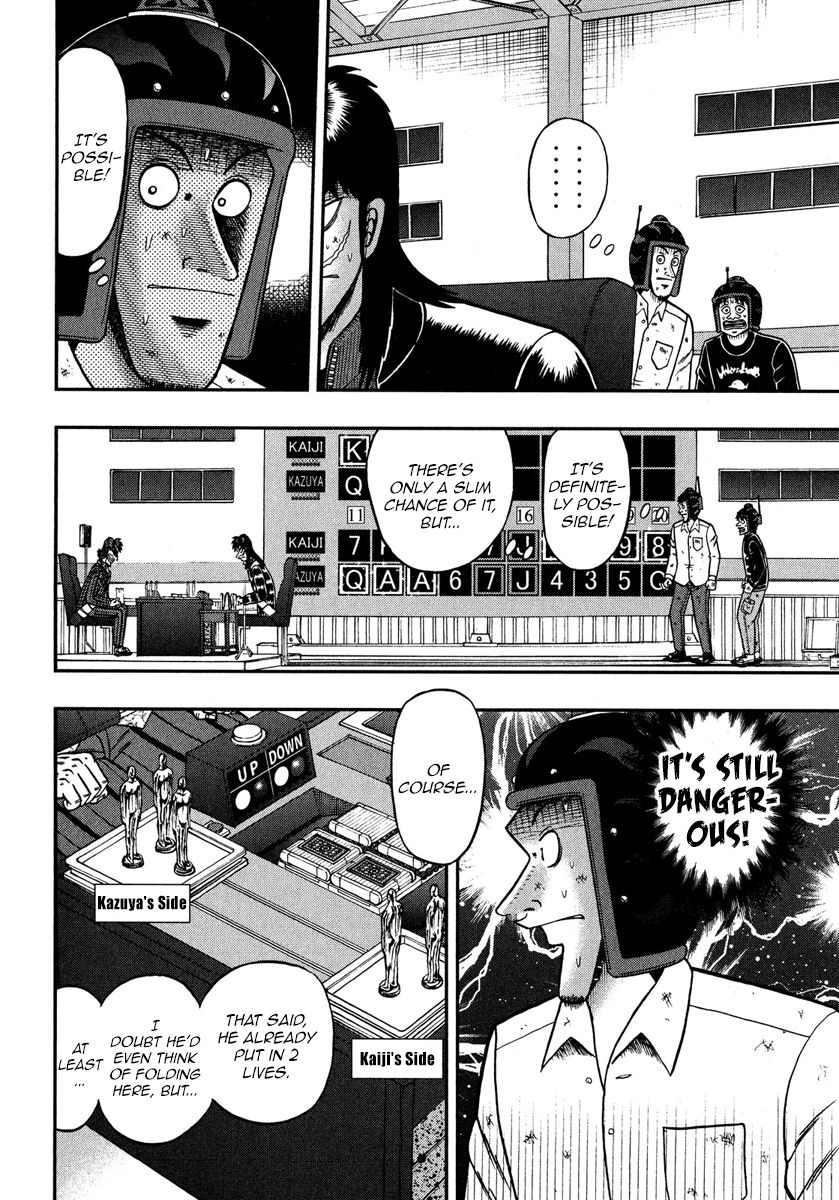 Gambling Outcast Kaiji: The One Poker Arc - Kaiji Part 5 Chapter 223 page 16 - Chapter 223 : Reckless Conduct