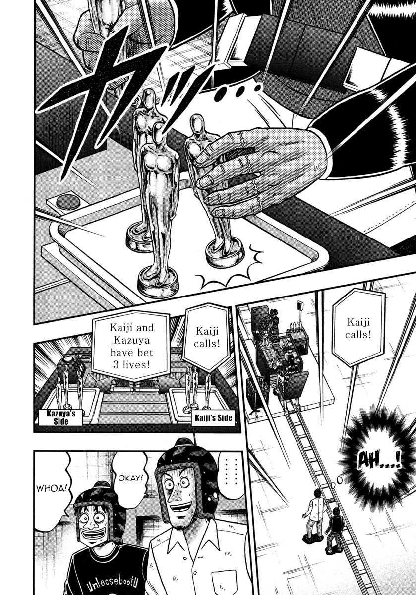 Gambling Outcast Kaiji: The One Poker Arc - Kaiji Part 5 Chapter 224 page 11 - Chapter 224 : Barrelling In