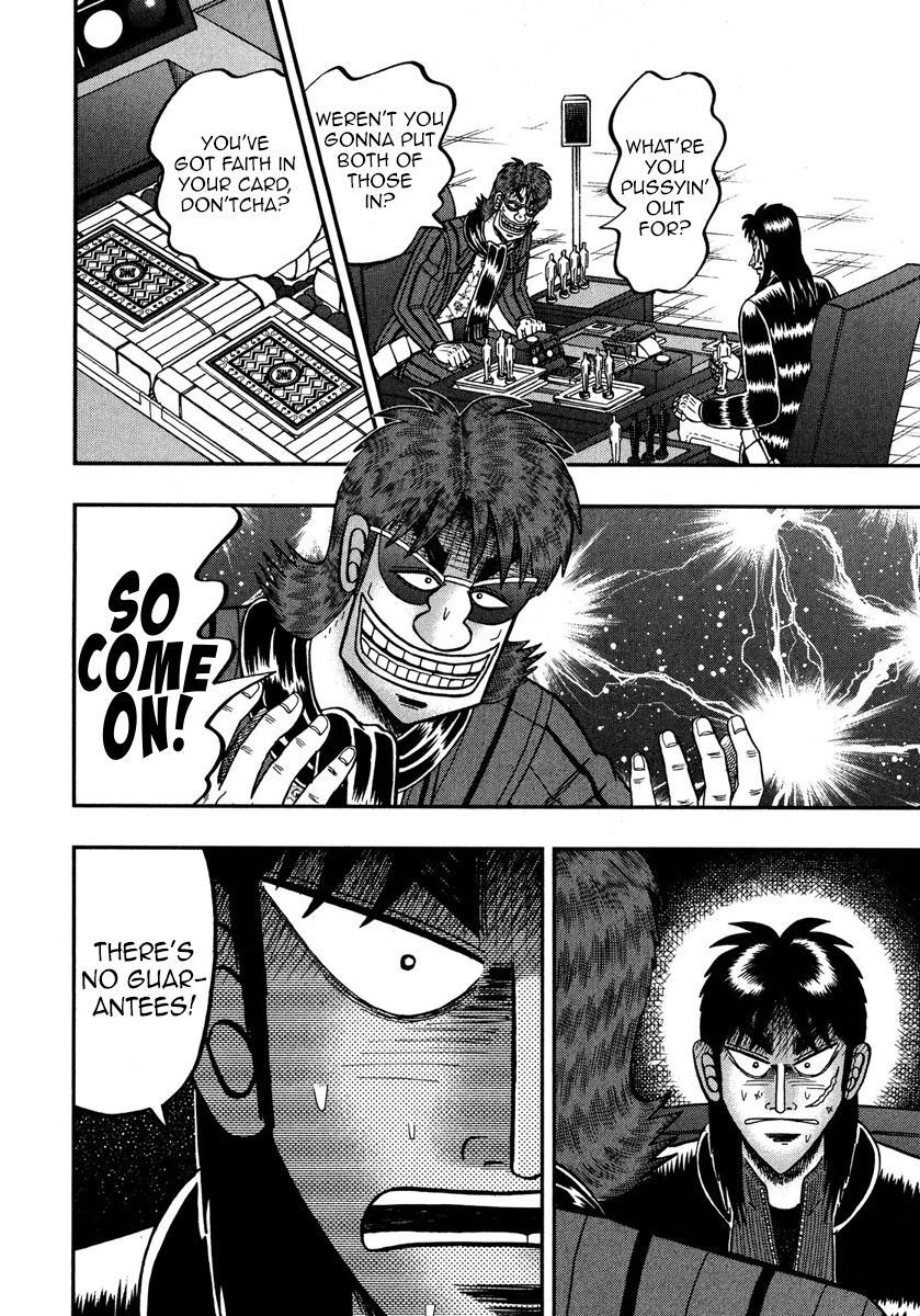Gambling Outcast Kaiji: The One Poker Arc - Kaiji Part 5 Chapter 224 page 13 - Chapter 224 : Barrelling In