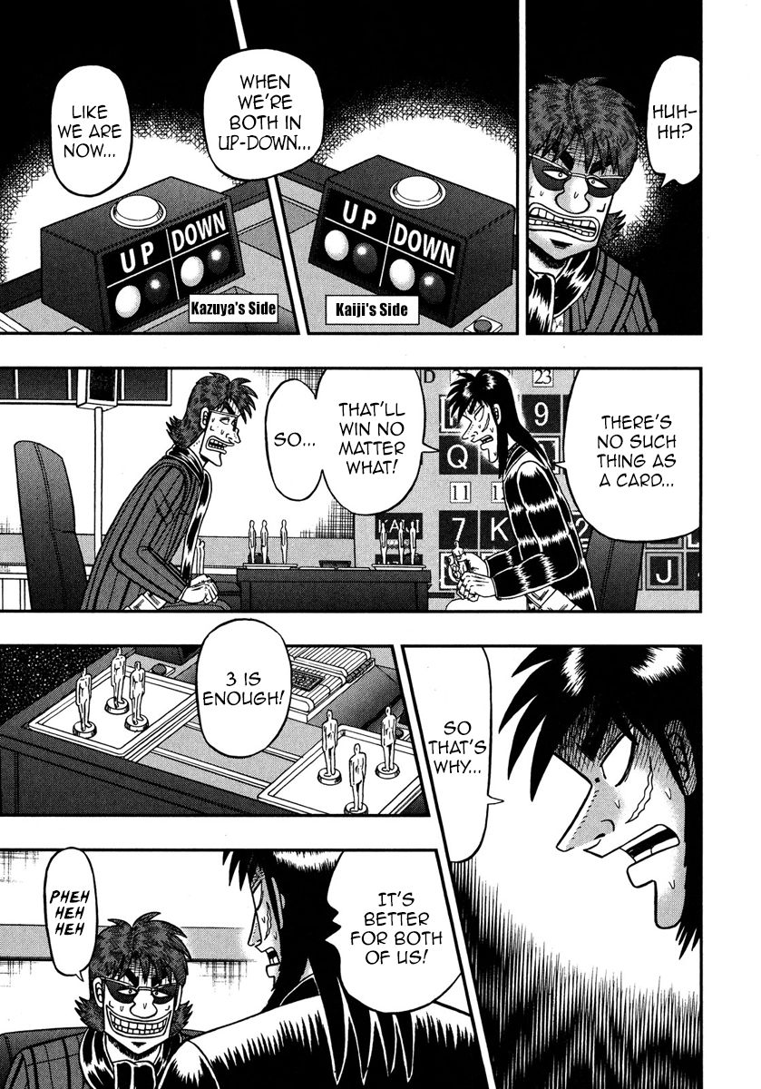 Gambling Outcast Kaiji: The One Poker Arc - Kaiji Part 5 Chapter 224 page 14 - Chapter 224 : Barrelling In