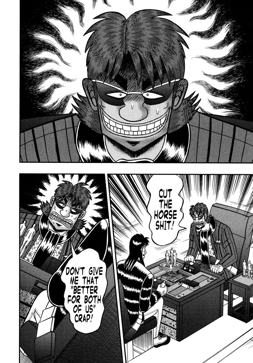 Gambling Outcast Kaiji: The One Poker Arc - Kaiji Part 5 Chapter 224 page 15 - Chapter 224 : Barrelling In