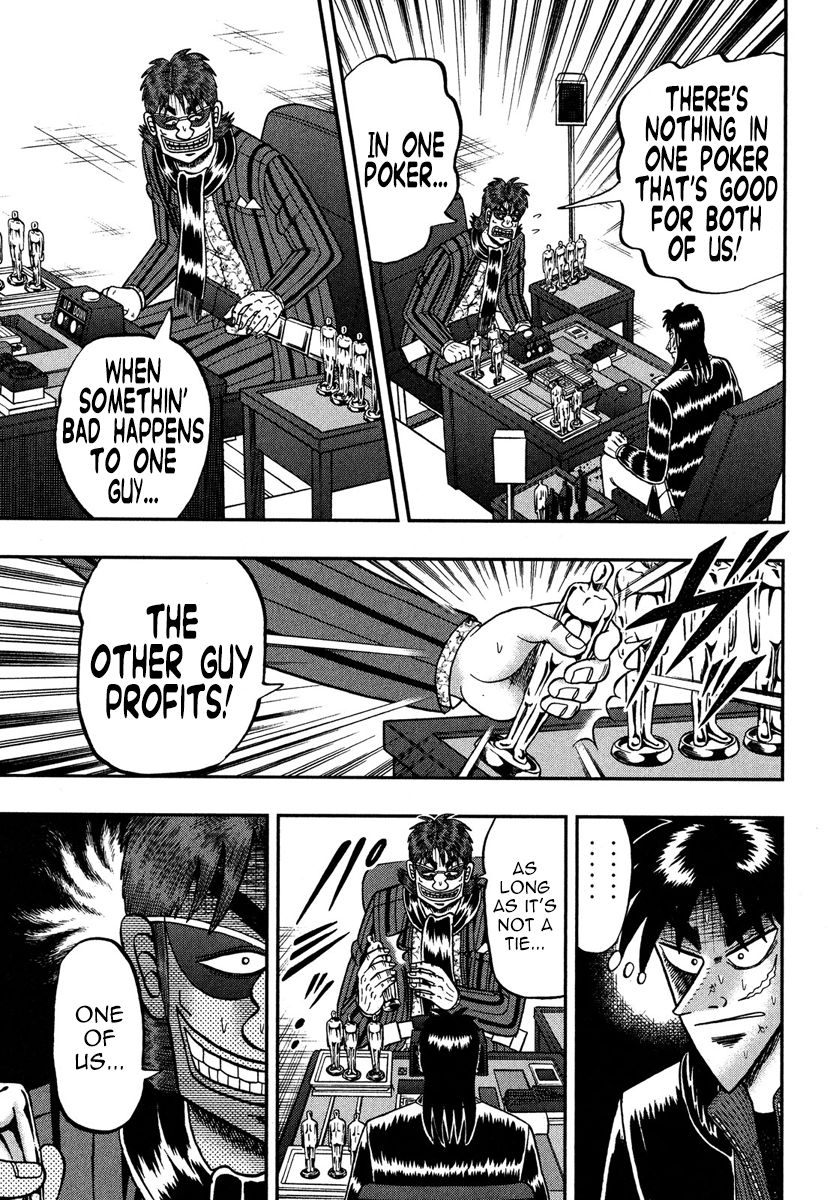 Gambling Outcast Kaiji: The One Poker Arc - Kaiji Part 5 Chapter 224 page 16 - Chapter 224 : Barrelling In