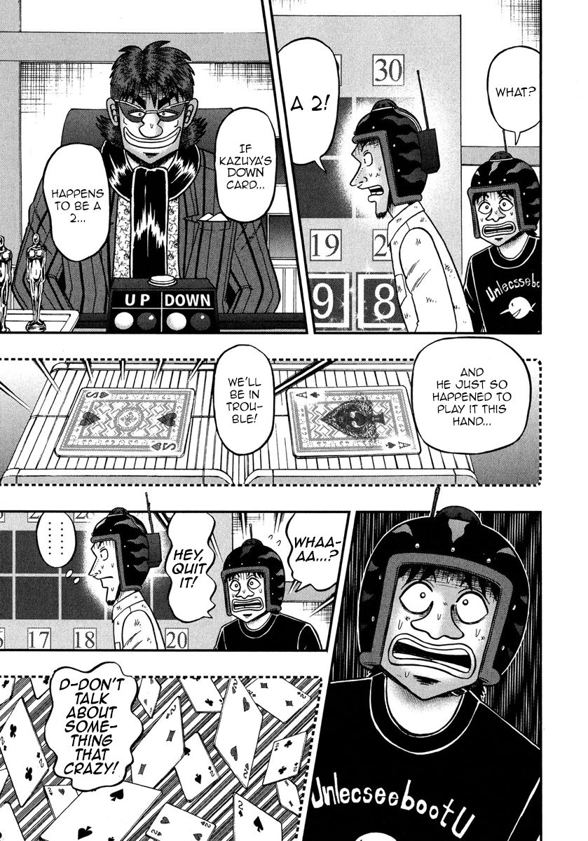 Gambling Outcast Kaiji: The One Poker Arc - Kaiji Part 5 Chapter 224 page 6 - Chapter 224 : Barrelling In