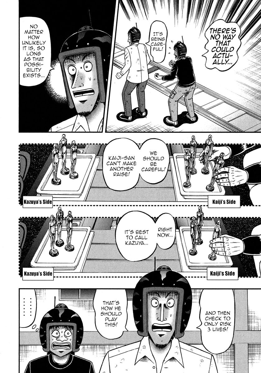 Gambling Outcast Kaiji: The One Poker Arc - Kaiji Part 5 Chapter 224 page 7 - Chapter 224 : Barrelling In