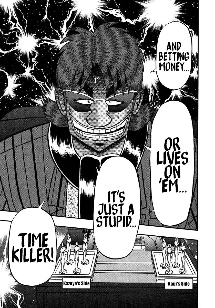 Gambling Outcast Kaiji: The One Poker Arc - Kaiji Part 5 Chapter 225 page 20 - Chapter 225: Time Killer