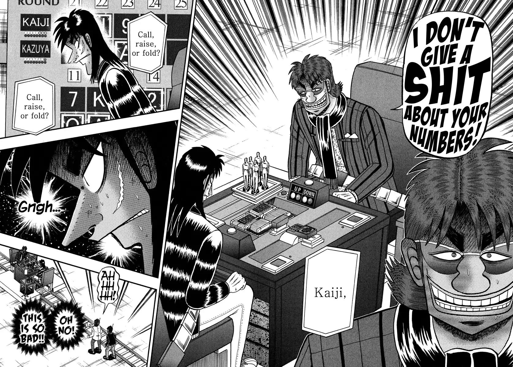 Gambling Outcast Kaiji: The One Poker Arc - Kaiji Part 5 Chapter 226 page 12 - Chapter 226: Fissure