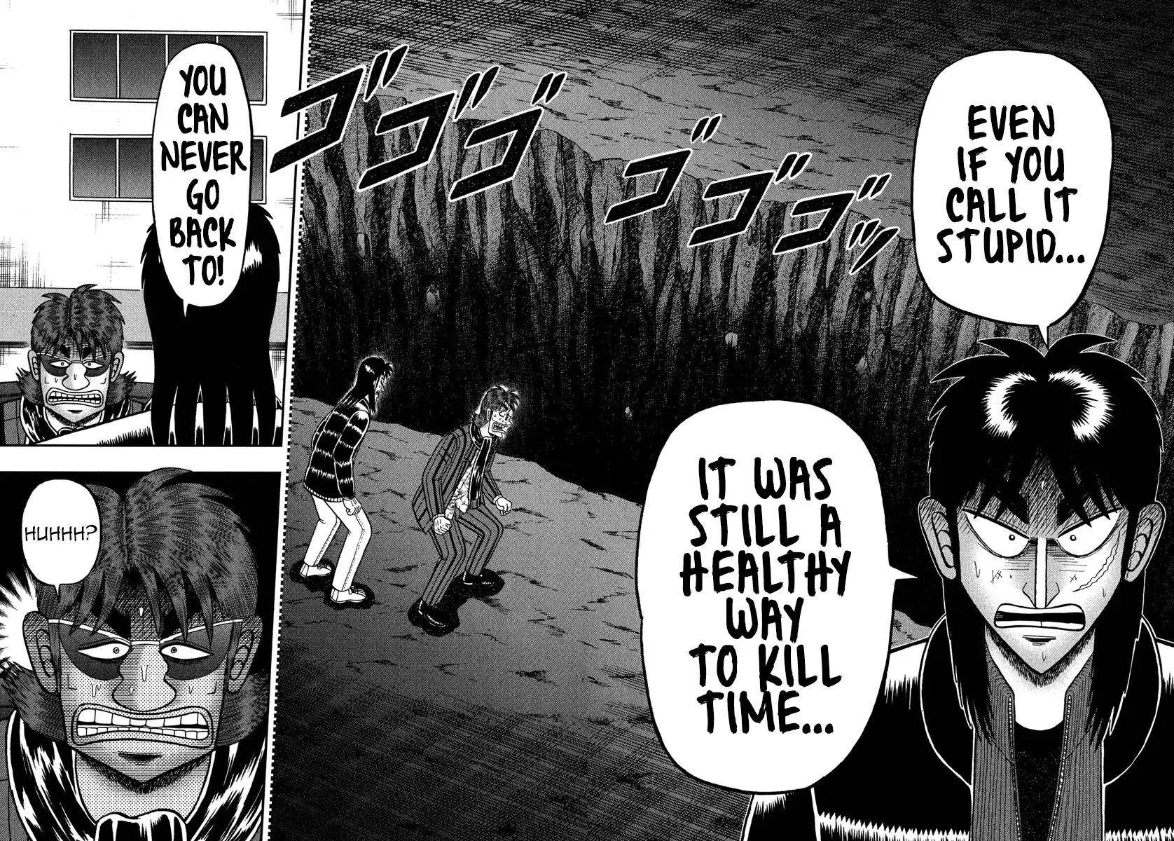 Gambling Outcast Kaiji: The One Poker Arc - Kaiji Part 5 Chapter 226 page 4 - Chapter 226: Fissure