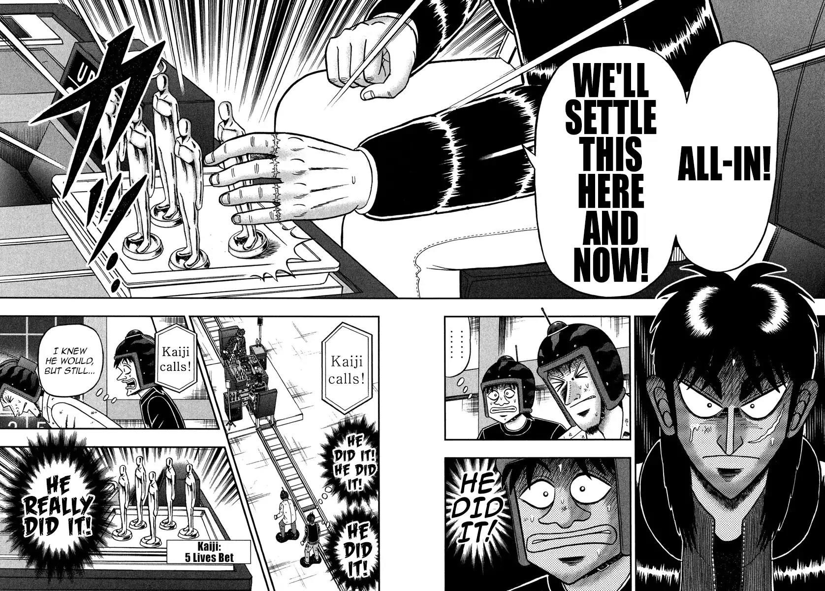 Gambling Outcast Kaiji: The One Poker Arc - Kaiji Part 5 Chapter 227 page 10 - Chapter 227: Demand