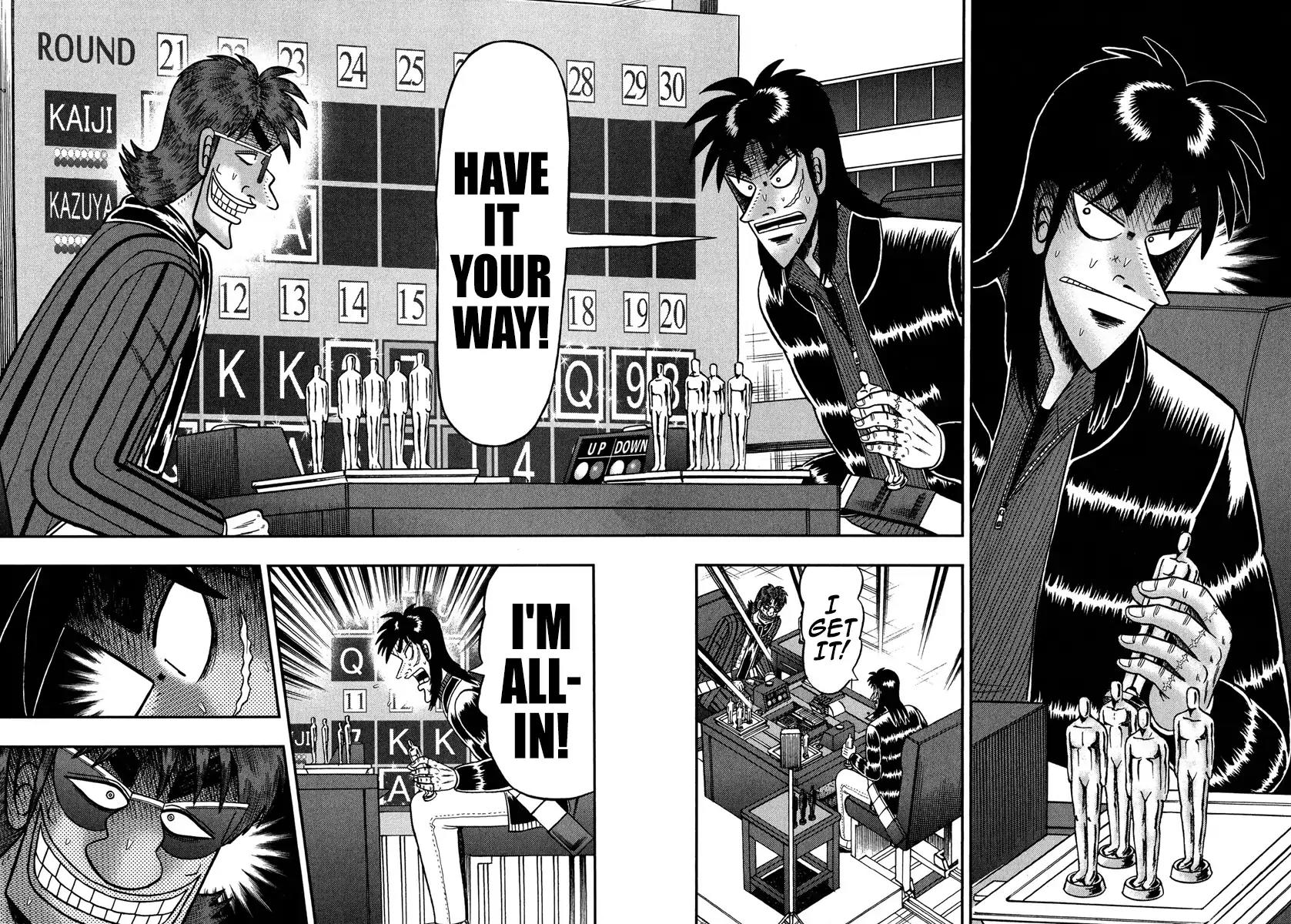 Gambling Outcast Kaiji: The One Poker Arc - Kaiji Part 5 Chapter 227 page 9 - Chapter 227: Demand