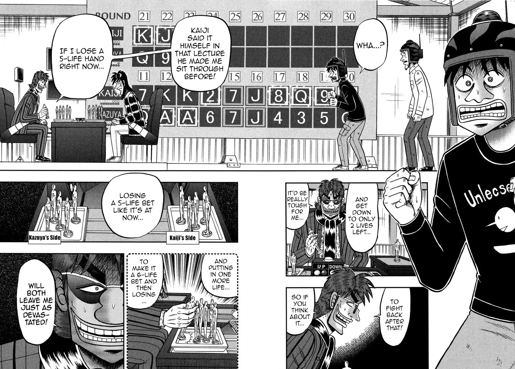 Gambling Outcast Kaiji: The One Poker Arc - Kaiji Part 5 Chapter 228 page 7 - Chapter 228: Dimension