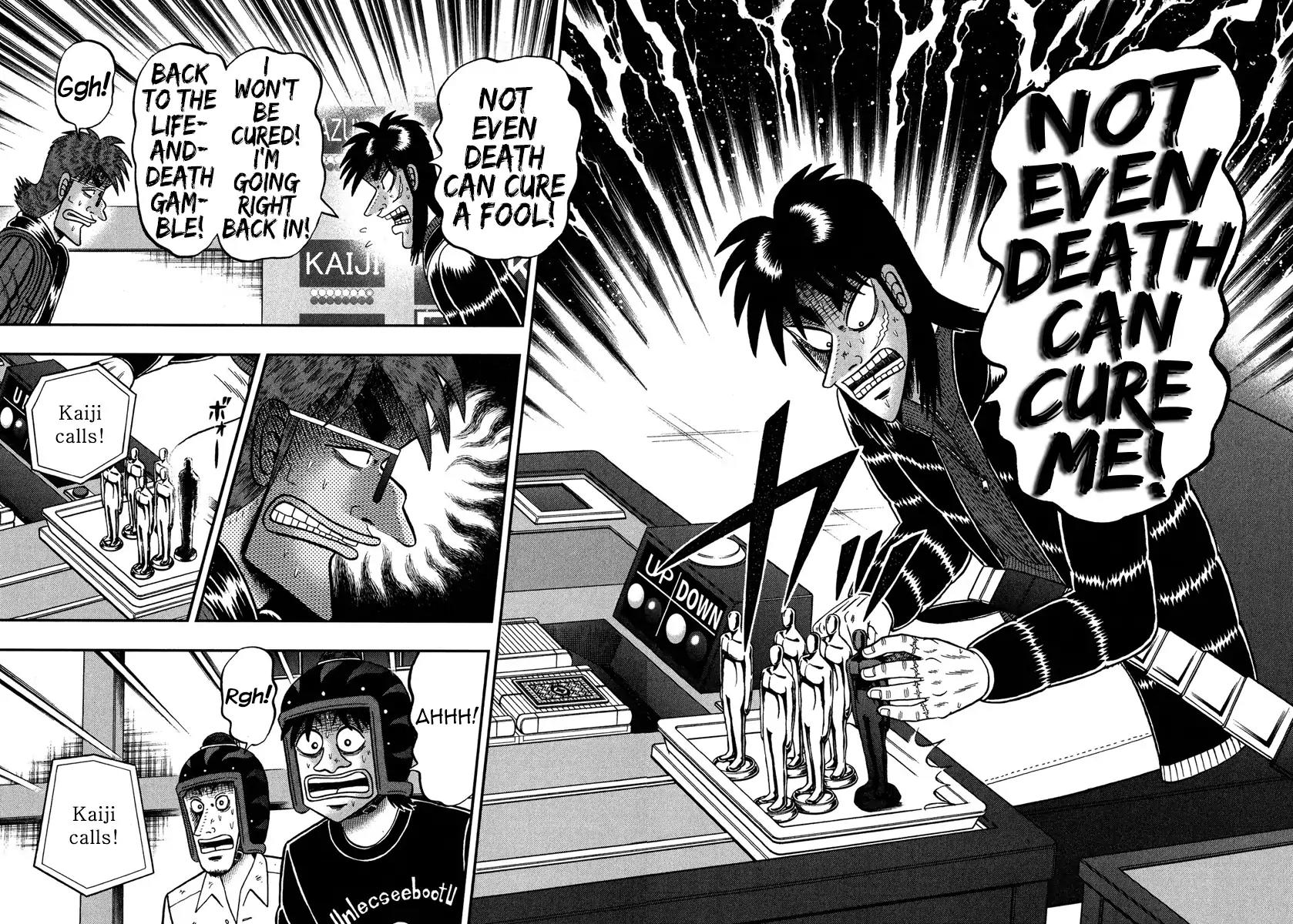 Gambling Outcast Kaiji: The One Poker Arc - Kaiji Part 5 Chapter 230 page 21 - Chapter 230: Diving In