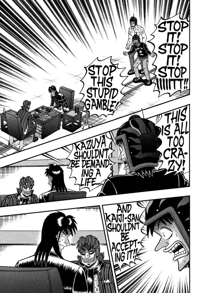 Gambling Outcast Kaiji: The One Poker Arc - Kaiji Part 5 Chapter 230 page 5 - Chapter 230: Diving In