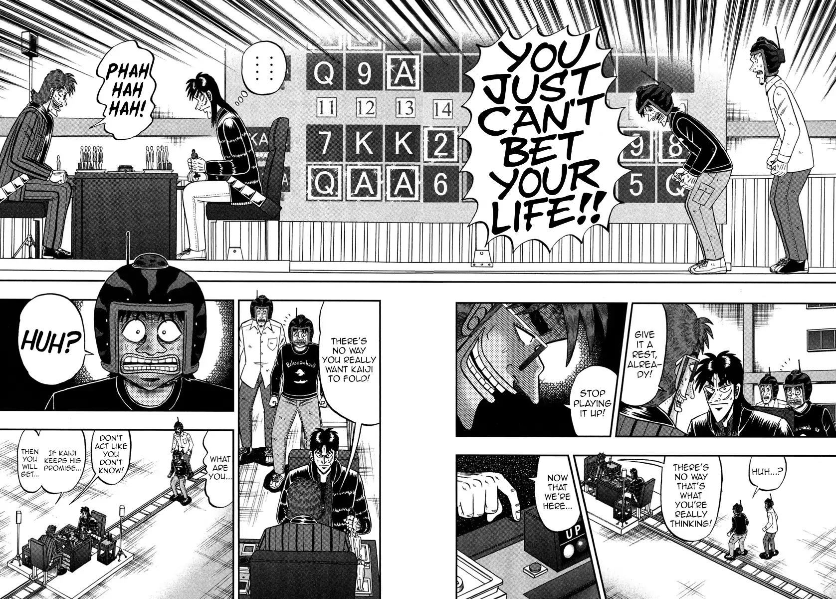 Gambling Outcast Kaiji: The One Poker Arc - Kaiji Part 5 Chapter 230 page 8 - Chapter 230: Diving In