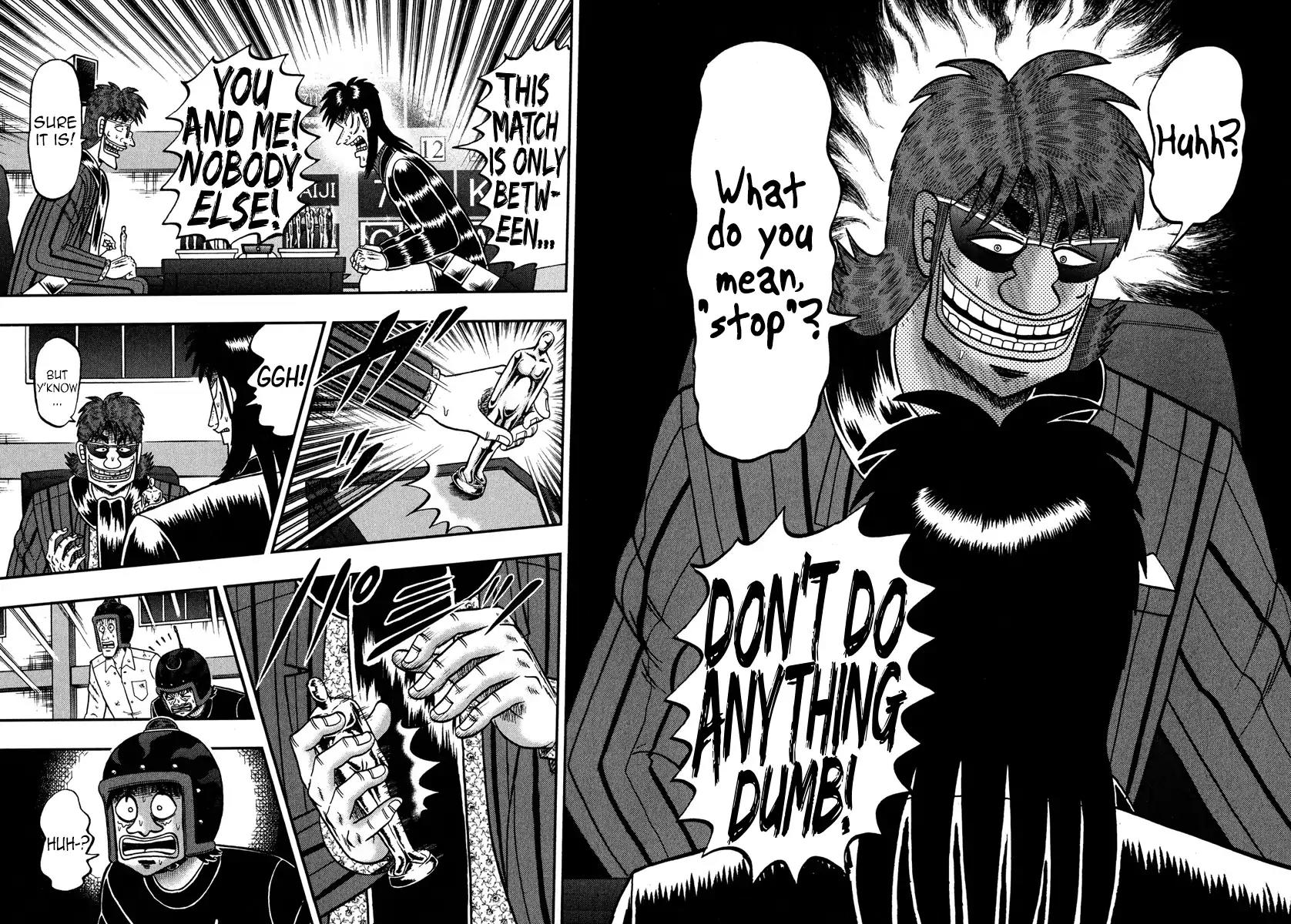 Gambling Outcast Kaiji: The One Poker Arc - Kaiji Part 5 Chapter 231 page 11 - Chapter 231: Trenscendence