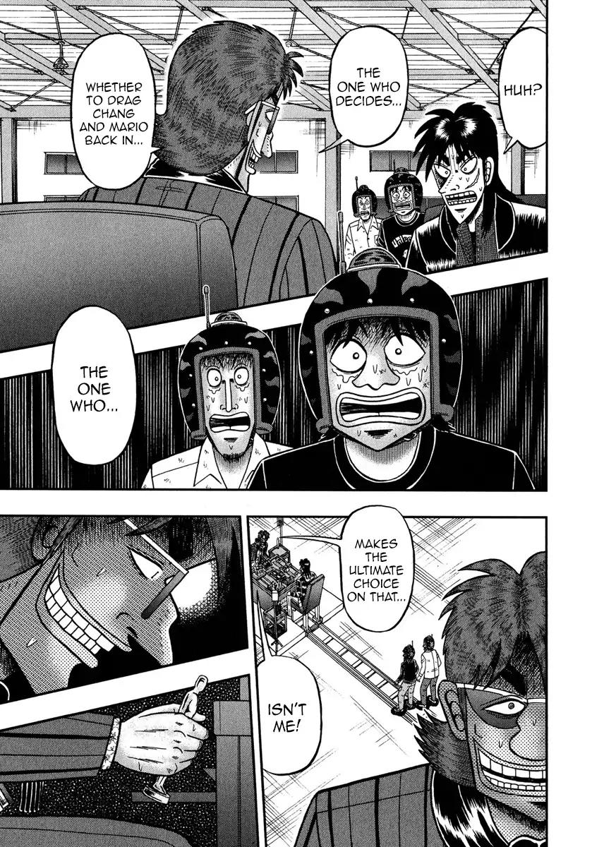 Gambling Outcast Kaiji: The One Poker Arc - Kaiji Part 5 Chapter 231 page 15 - Chapter 231: Trenscendence