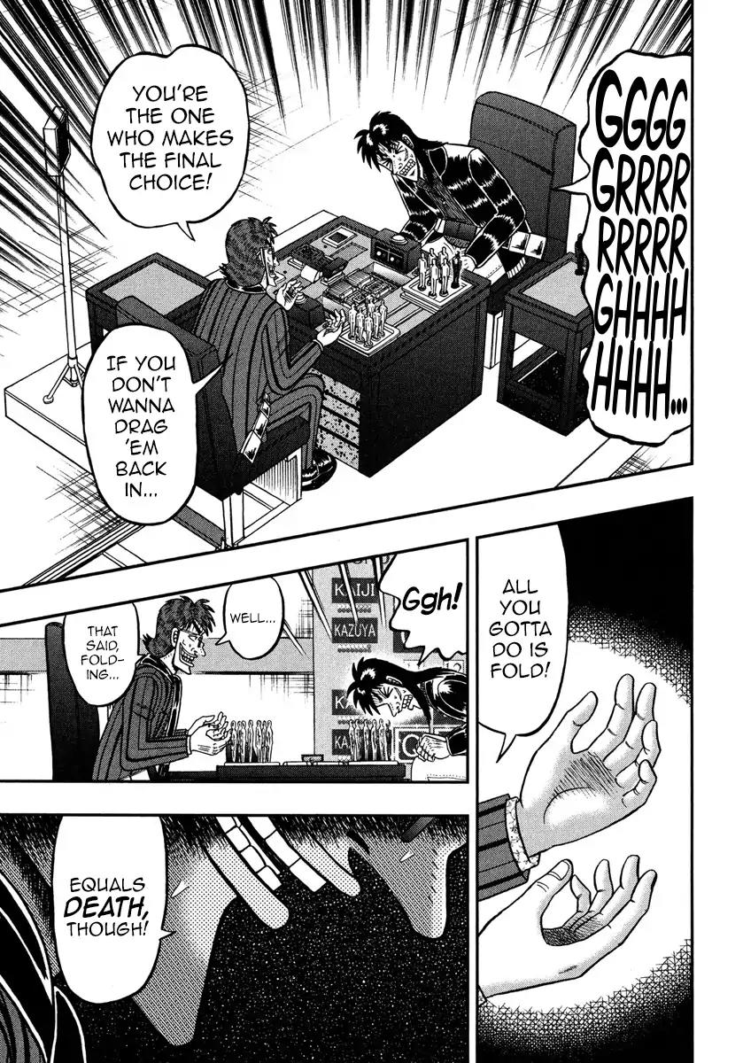 Gambling Outcast Kaiji: The One Poker Arc - Kaiji Part 5 Chapter 231 page 17 - Chapter 231: Trenscendence