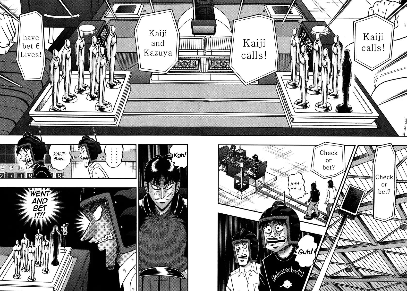 Gambling Outcast Kaiji: The One Poker Arc - Kaiji Part 5 Chapter 231 page 2 - Chapter 231: Trenscendence