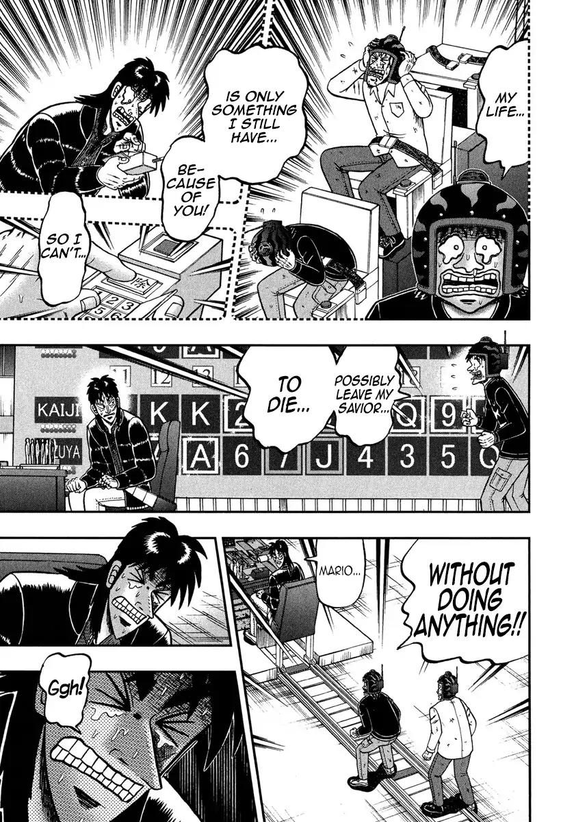 Gambling Outcast Kaiji: The One Poker Arc - Kaiji Part 5 Chapter 232 page 15 - Chapter 232: Determination