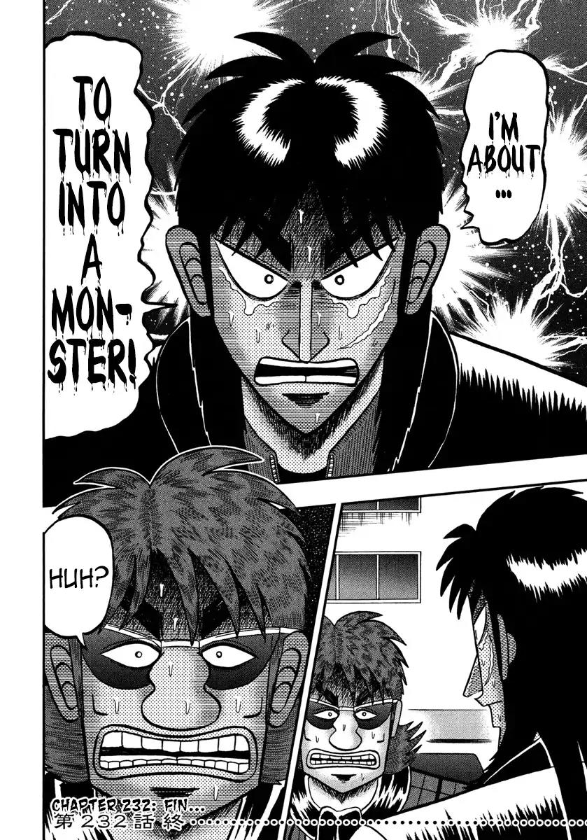 Gambling Outcast Kaiji: The One Poker Arc - Kaiji Part 5 Chapter 232 page 20 - Chapter 232: Determination