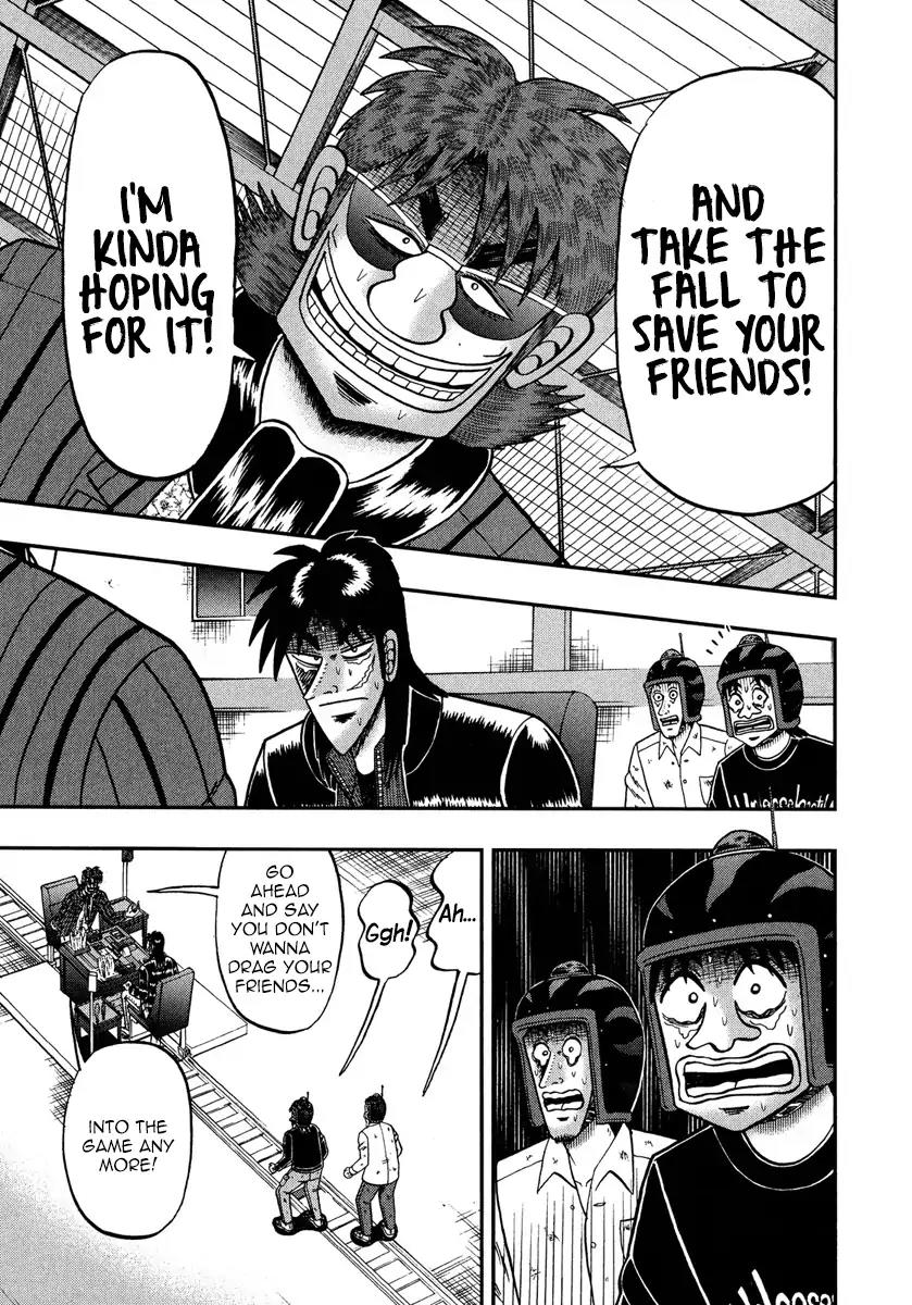 Gambling Outcast Kaiji: The One Poker Arc - Kaiji Part 5 Chapter 232 page 8 - Chapter 232: Determination