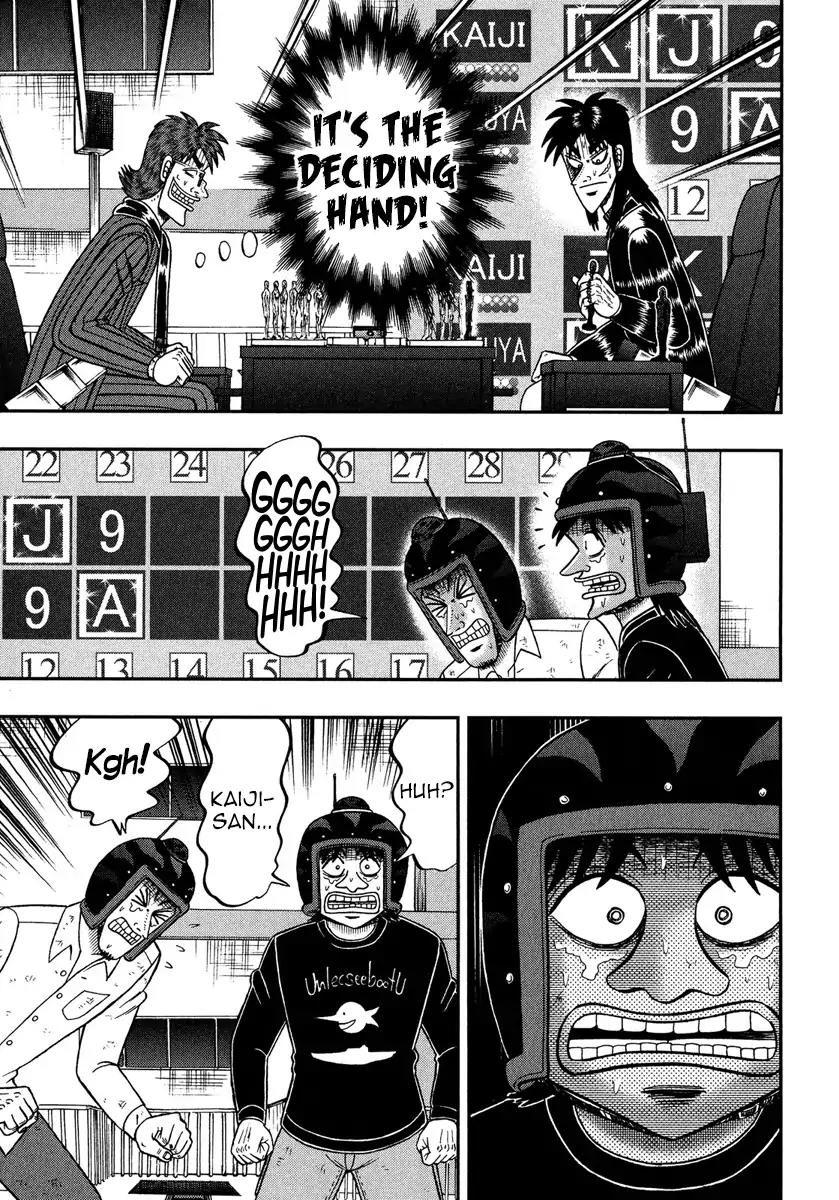 Gambling Outcast Kaiji: The One Poker Arc - Kaiji Part 5 Chapter 233 page 7 - Chapter 233: Deciding Hand
